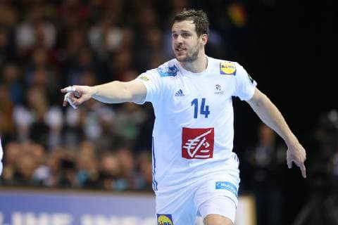 26th Mens Handball World Championship WM Weltmeisterschaft Daenemark vs Frankreich, 25.01.19 Kentin Mahe (Frankreich, 14) gestikuliert