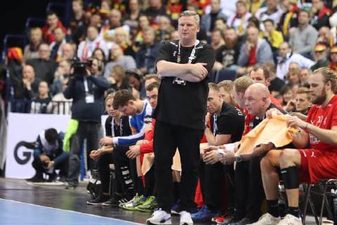 26th Mens Handball World Championship WM Weltmeisterschaft Daenemark vs Frankreich, 25.01.19 Nikolaj Jacobsen (Daenemark, Trainer)