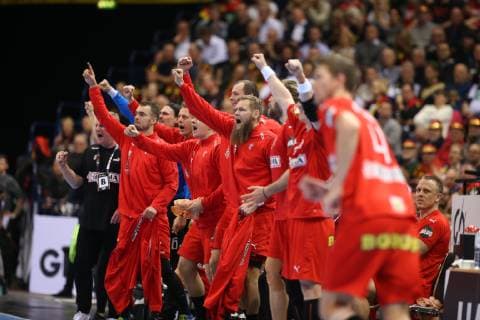 26th Mens Handball World Championship WM Weltmeisterschaft Daenemark vs Frankreich, 25.01.19 Bank Daenemark