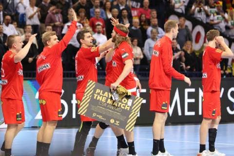 26th Mens Handball World Championship WM Weltmeisterschaft Daenemark vs Frankreich, 25.01.19 Spieler des Spiels Mikkel Hansen (Daenemark, 24)