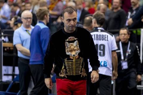 Bob Hanning vor dem Spiel, Deutschland vs. Norwegen, Halbfinale, Handball, IHF Handball Weltmeisterschaft, 25.01.19 Hamburg Hamburg Germany Barclaycard-Arena Copyright: xAgentur54Gradx xFelixxKoenigx