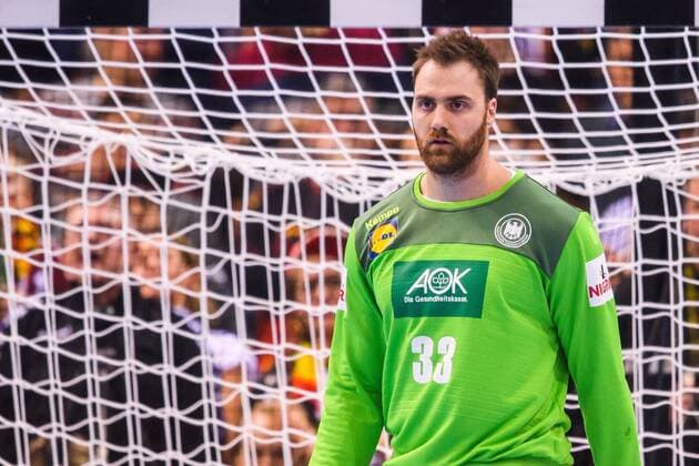 190125 Goalkeeper Andreas Wolff of Germany during the IHF World Handball Championship match between Germany and Norway on January 25, 2019 in Hamburg. Photo: Ludvig Thunman BILDBYRN kod LT 35585 Copyright: LUDVIGxTHUNMAN BB190125LT049