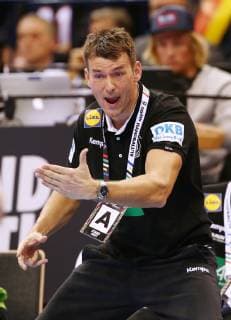 Trainer Christian Prokop rufend zeigend, gestikulierend Aktion Oberkoerper Oberkörper Handball Weltmeisterschaft WM Herren Halbfinale Saison 2018 2019 25.01.2019 Deutschland GER DHB vs. Norwegen NOR