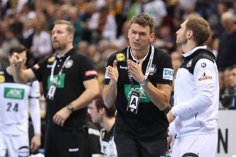 26th Mens Handball World Championship WM Weltmeisterschaft Deutschland vs Norwegen, 25.01.19 Christian Prokop (Deutschland, Trainer) gestikuliert