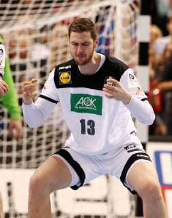 Hendrik Pekeler enttäuscht Enttäuschung Handball Weltmeisterschaft WM Herren Halbfinale Saison 2018 2019 25.01.2019 Deutschland GER DHB vs. Norwegen NOR