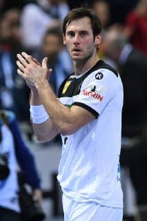 Handball-WM Halbfinale Deutschland - Norwegen am 25.01.2019 in der Barclaycard Arena in Hamburg Uwe Gensheimer ( Deutschland ) enttäuscht