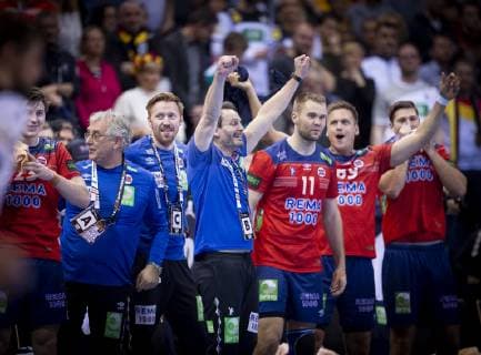 Headcoach Christian Berge of Norway after the men s IHF Handball World Championship WM Weltmeisterschaft semifinal between Germany-Norway in Hamburg , Germany, on Friday, Jan. 25, 2019.. , Hamburg Tyskland Copyright: Scanpix LiselottexSabroex COP119 spdk20190125-224407-L