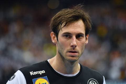 Uwe Gensheimer (Deutschland), enttäuscht nach dem spiel Deutschland-Norwegen Germany-Norway IHF Handball Weltmeisterschaft 2019, Handball World Championship WM Weltmeisterschaft 2019, Herren, Männer, Maenner, men, Handball, Deutschland, Germany, Halbfinale Spiel 1, half final Hamburg, 25.1.2019