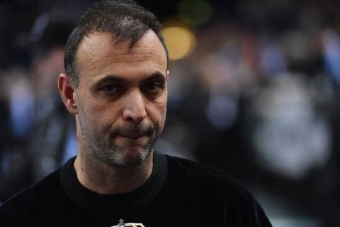 Bob Hanning (DHB-Vizepräsident) enttäuscht nach dem Spel Deutschland-Norwegen Germany-Norway IHF Handball Weltmeisterschaft 2019, Handball World Championship WM Weltmeisterschaft 2019, Herren, Männer, Maenner, men, Handball, Deutschland, Germany, Halbfinale Spiel 1, half final Hamburg, 25.1.2019