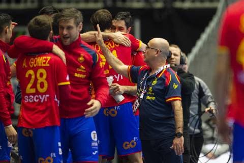 Coach Jordi Ribera Romans of Spain after the men s IHF Handball World Championship WM Weltmeisterschaft placement match 7-8 between Spain and Egypt in Herning, Denmark, Saturday, Jan. 26, 2019.. , Herning Denmark Copyright: BoxAmstrup BoxAmstrupx COP105 spdk20190126-190134-L