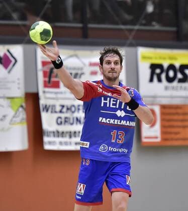 26.01.2019 - Handball - Saison 2018 2019 - Testspiel - Freundschaftsspiel : HC Erlangen HCE - Rimpar Wölfe - OGo - Michael Haaß Haass (13, HC Erlangen HCE ) Einzelbild Einzelfoto