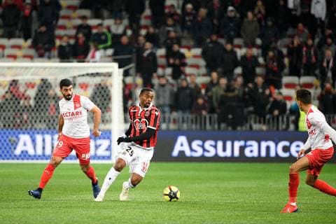 25 WYLAN CYPRIEN (NICE) FOOTBALL : Nice vs Nimes - Ligue 1 Conforama - 26 01 2019 FEP Panoramic 