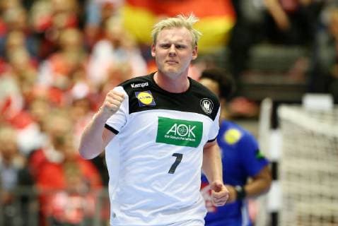 Patrick Wiencek Freude Emotion jubelnd Jubel nach Tor Handball Weltmeisterschaft WM Herren Spiel um 3.Platz Saison 2018 2019 27.01.2019 Deutschland GER DHB vs. Frankreich FRA
