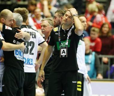 Trainer Christian Prokop enttäuscht nach Spielende Enttäuschung Handball Weltmeisterschaft WM Herren Spiel um 3.Platz Saison 2018 2019 27.01.2019 Deutschland GER DHB vs. Frankreich FRA