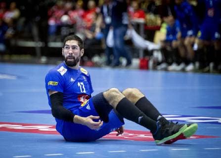 Nikola Karabatic of France during the men s IHF Handball World Championship WM Weltmeisterschaft bronze-medal match between Germany-France in Herning , Denmark on Sunday, Jan. 27, 2019.. , Herning Denmark Copyright: Scanpix LiselottexSabroex COP101 spdk20190127-163403-L