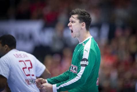 Niklas Landin of Denmark during the men s IHF Handball World Championship WM Weltmeisterschaft finale between Denmark-Norway in Herning , Denmark on Sunday, Jan. 27, 2019.. , Herning Denmark Copyright: Scanpix LiselottexSabroex COP102 spdk20190127-182351-L
