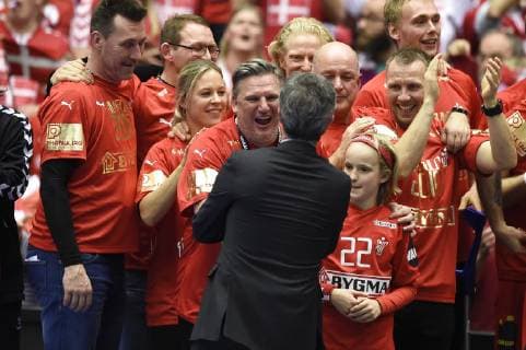 Finale mellem Danmark-Norge i Boxen, Herning, soendag den 27 januar 2019.. , Herning Copyright: LiselottexSabroex cop102 spdk20190127-193051-L