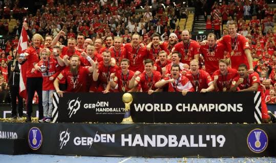 Dänemark Mannschaft Weltmeister Sieger Gewinner Handball Weltmeisterschaft WM Herren Finale Saison 2018 2019 27.01.2019 Norwegen NOR vs. Dänemark DEN