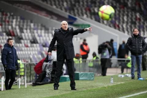 ALAIN CASANOVA (ENTRAINEUR TOULOUSE) FOOTBALL : Toulouse vs Angers - Ligue 1 Conforama - 27 01 2019 FEP Panoramic 