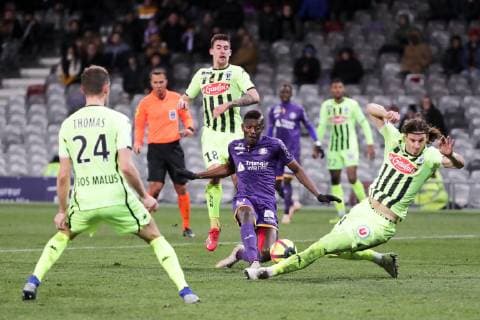 17 IBRAHIM SANGARE (TOU) FOOTBALL : Toulouse vs Angers - Ligue 1 Conforama - 27 01 2019 FEP Panoramic 