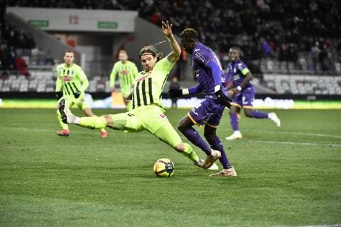 Issiaga Sylla (tfc) FOOTBALL : Toulouse vs Angers - 22eme Journee de L1 - Toulouse - 27 01 2019 ThierryBreton Panoramic 