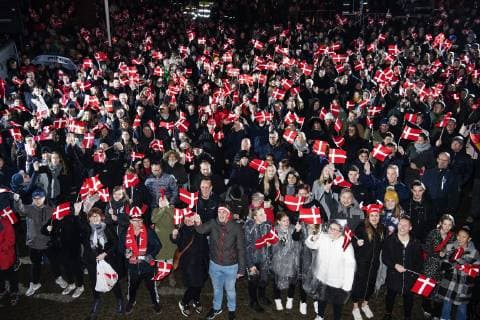 Sport Bilder des Tages Handball WM, Dänemark feiert die Weltmeister in Herning The danish team is celebrated at Herning Kongrescenter after the men s IHF Handball World Championship WM Weltmeisterschaft final match between Norway and Denmark in Herning, Denmark on Sunday, Jan. 27, 2019. , Herning Denmark Copyright: BoxAmstrup BoxAmstrupx COP110 spdk20190127-235028-L