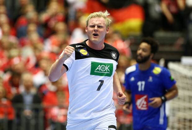 Patrick Wiencek Freude Emotion jubelnd Jubel nach Tor Handball Weltmeisterschaft WM Herren Spiel um 3.Platz Saison 2018 2019 27.01.2019 Deutschland GER DHB vs. Frankreich FRA