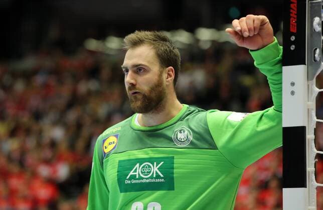 Torwart Andreas Wolff Aktion Oberkoerper Oberkörper Handball Weltmeisterschaft WM Herren Spiel um 3.Platz Saison 2018 2019 27.01.2019 Deutschland GER DHB vs. Frankreich FRA