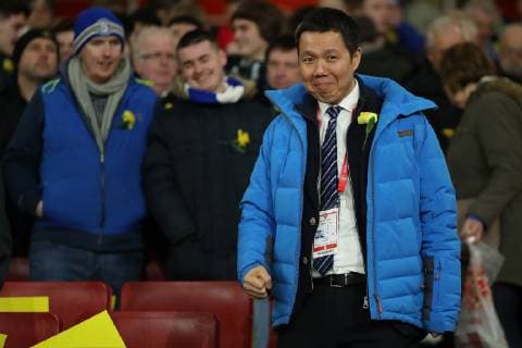 29th January 2019, Emirates Stadium, London, England; EPL Premier League Football, Arsenal versus Cardiff City; Cardiff City FC Executive Director &amp; CEO Ken Choo thanks fans for their support  ActionPlus12100814 ShaunxBrooks