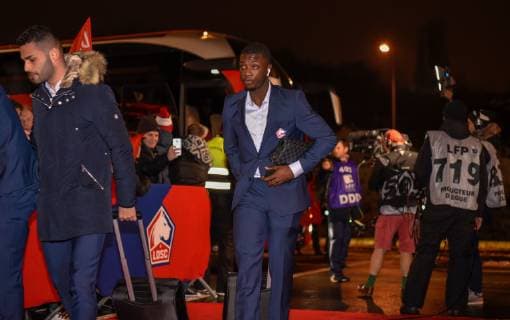 Nicolas Pepe ( LOSC ) - Arrivee des joueurs de Lille FOOTBALL : Lille OSC vs OGC Nice - Ligue 1 - Lille - 01 02 2019 FedericoPestellini Panoramic 
