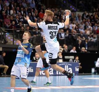 DKB Handball Bundesliga All Star Game 2019 Deutschland, Stuttgart, 01.02.2019, Handball, DKB Handball Bundesliga All Star Game 2019, Deutsche Handball Nationalmannschaft - Weltauswahl der DBK HBL: Matthias Musche.