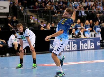 Stuttgart, Germany 01.02.2019, All Star Game 2019 - Handball, Michael Kraus (Allstar) in Aktion ( DeFodi541