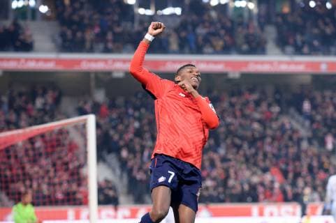 07 RAFAEL LEAO (LIL) - JOIE FOOTBALL : Lille vs Nice - Ligue 1 Conforama - 01 02 2019 FEP Panoramic 
