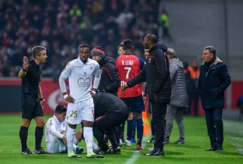 VIEIRA Patrick ( entraineur Nice ) FOOTBALL : Lille OSC vs OGC Nice - Ligue 1 - Lille - 01 02 2019 FedericoPestellini Panoramic 