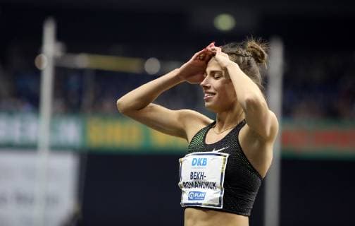 ISTAF Indoor; Berlin, 01.02.2019 Portrait: Maryna BEKH-ROMANCHUK (UKR); ISTAF Indoor am 01.02.2019 in der Mercedes-Benz Arena in Berlin. *** ISTAF Indoor Berlin 01 02 2019 Portrait Maryna BEKH ROMANCHUK UKR ISTAF Indoor at the Mercedes Benz Arena in Berlin on 01 02 2019 xrsx