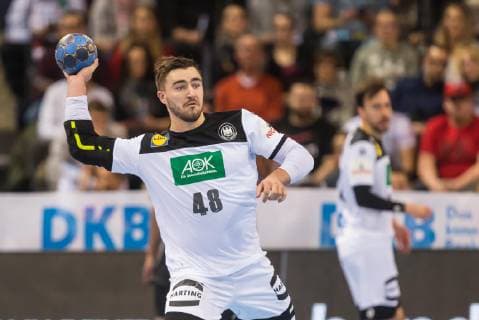 Stuttgart, Germany 01.02.2019, All Star Game 2019 - Handball, Jannik Kohlbacher (GER) in Aktion ( DeFodi541