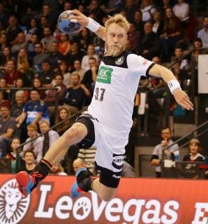 Sport Bilder des Tages Stuttgart , Handball All Star Game 2019 , All Star-Team vs. Deutsche Nationalmannschaft , Matthias Musche ( Deut )
