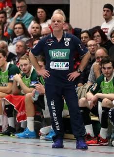 TuS Ferndorf - HSG Wetzlar, 01.02.2019 Trainer Kai Wandschneider (HSG Wetzlar), Vorbereitung, Testspiel TuS Ferndorf - HSG Wetzlar, 01.02.2019 Neunkirchen Am Rassberg Deutschland