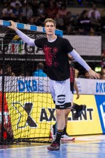 Stuttgart, Deutschland 01. Februar 2019: All Star Game 2019 - Deutschland vs. All Star Team Finn Lemke (Deutschland MT Melsungen) Stuttgart Porsche Arena Baden-Württemberg Deutschland
