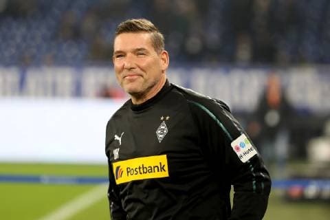 Uwe Kamps (Torwart-Trainer Borussia Mönchengladbach) (Saison 2018 19) FC Schalke 04 - Borussia Mönchengladbach. Copyright: Thomas Pakusch