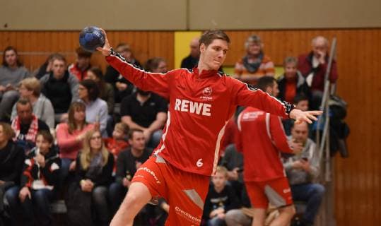 03.02.2018 xkhx Melsungen Benefizspiel MT Melsungen gegen TV Hüttenberg zugunsten der Melsunger Fuldatalschule Finn Lemke (6, MT Melsungen)