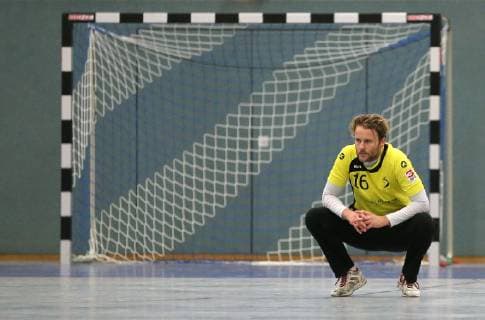 Kornwestheim, Handball SV Salamander Kornwestheim vs. TGS Pforzheim: Felix Beutel (Korn)