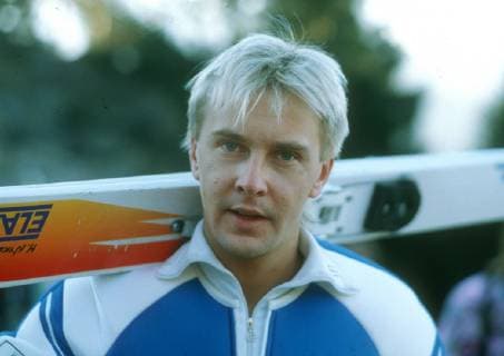 Vierschanzentournee 1989 90 Neujahrsspringen in Garmisch-Partenkirchen. Matti Nykaenen (FIN) Portrait Aufn. 01.01.1990 *** Four Hills Tournament 1989 90 New Year Jumping in Garmisch Partenkirchen Matti Nykaenen FIN Portrait Aufn 01 01 1990 HM