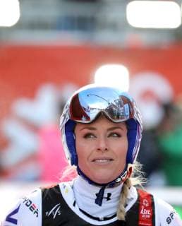 FIS Alpine World Championships 2019 Super G der Damen in Are Lindsey Vonn (USA) Are Tirol Schweden WM Strecke *** FIS Alpine World Championships 2019 Super G of the women in Are Lindsey Vonn USA Are Tirol Sweden WM course