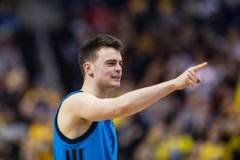 Basketball Berlin 05.02.2019 Eurocup Top16 06. Spieltag Saison 2018 2019 Alba Berlin - Partizan Belgrad Jonas Mattisseck (ALBA Berlin, No.09)