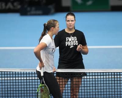 Lidziya Marozava (BLR), Vera Lapko (BLR)
