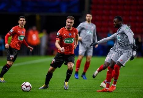 DA SILVA Damien ( Rennes ) FOOTBALL : Stade Rennais vs Lille OSC - Coupe de France - Rennes - 06 02 2019 FedericoPestellini Panoramic 