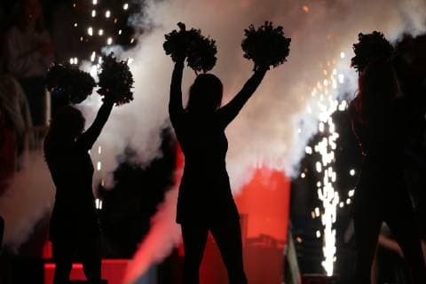 Sport Bilder des Tages Cheerleader der TUSEM Essen beim Spiel TUSEM Essen vs. Dessau-Rosslauer HV, Handball, 2. Bundesliga, 08.02.2019 TUSEM Essen vs. Dessau-Rosslauer HV, Handball, 2. Bundesliga, 08.02.2019 Essen Copyright: xEIBNER MarioxHommesx EP_MHS