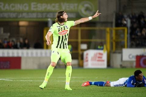 04 Mateo PAVLOVIC (sco) FOOTBALL : Strasbourg vs Angers - Ligue 1 Conforama - 09 02 2019 FEP Panoramic 