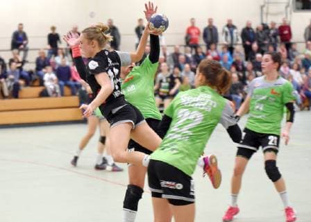 Sinah Hagen (Waiblingen) Handball 2. Liga Gedern Nidda vs. Waiblingen Nidda